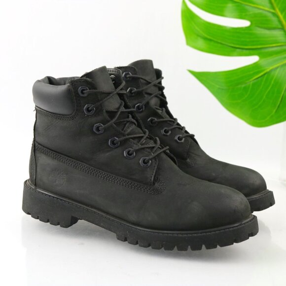Timberland Shoes - Timberland Womens Classic Boot Size 6 Waterproof Black Leather 6Inch GorpCore